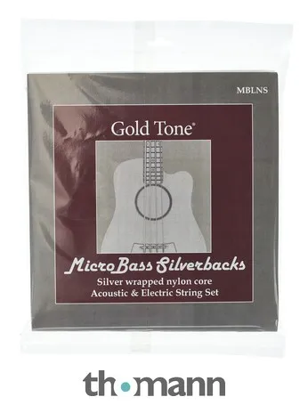 Gold Tone MBLNS Micro Bass String Set