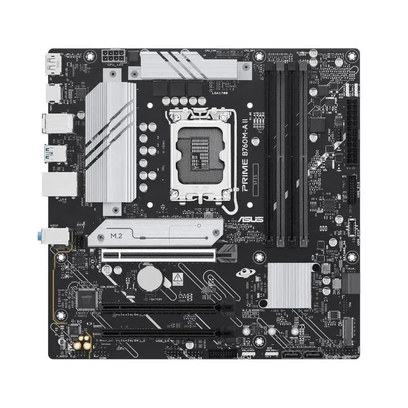 ASUS PRIME B760M-A II-CSM Motherboard Micro-ATX B760 LGA1700 DDR5 2.5GbE PCIe 5.0