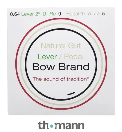 Bow Brand NG 2nd D Gut Harp String No.9