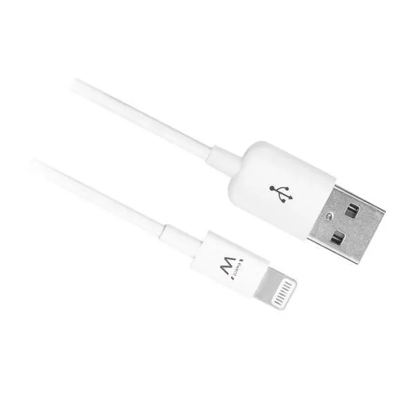 Cabo Ewent EW9902 USB 2.0 para Lightning MFI 2m Branco