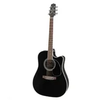 Guit electro-acustica dreadnought Takamine EF341SC Polished Black