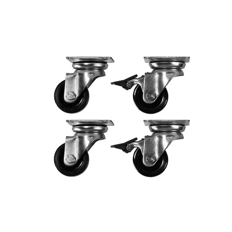 Phasak Kit 4 Ruedas para Rack 2x con Freno