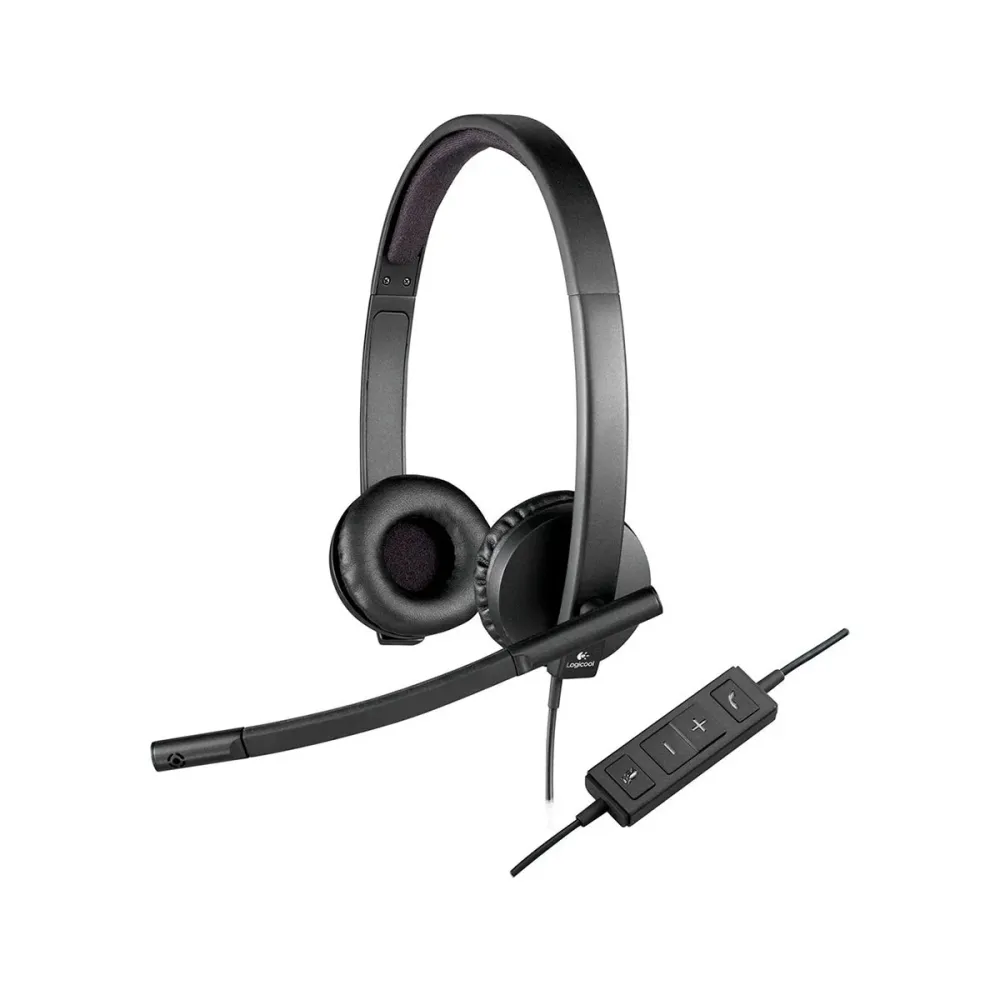 Headset Logitech H570e Stereo USB