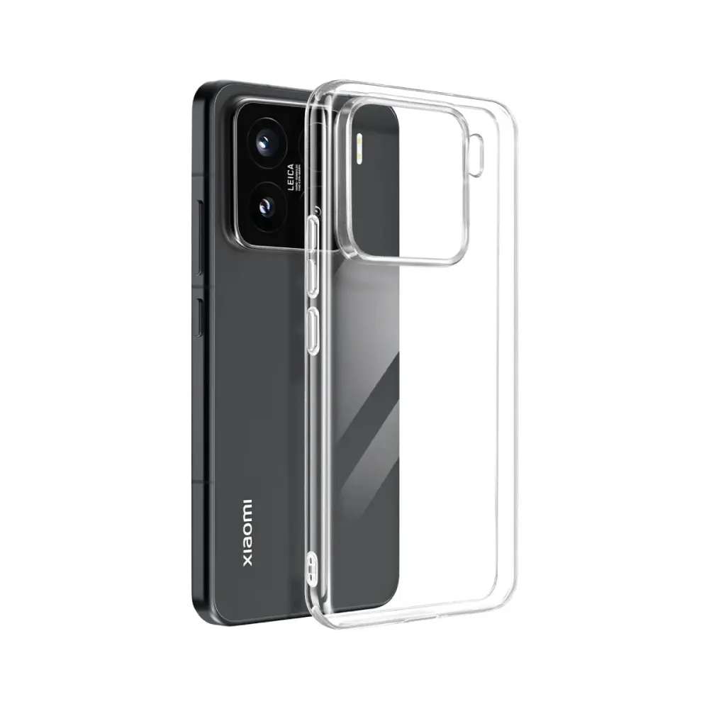 Capa Silicone Reforçado Xiaomi Redmi 15 Transparente