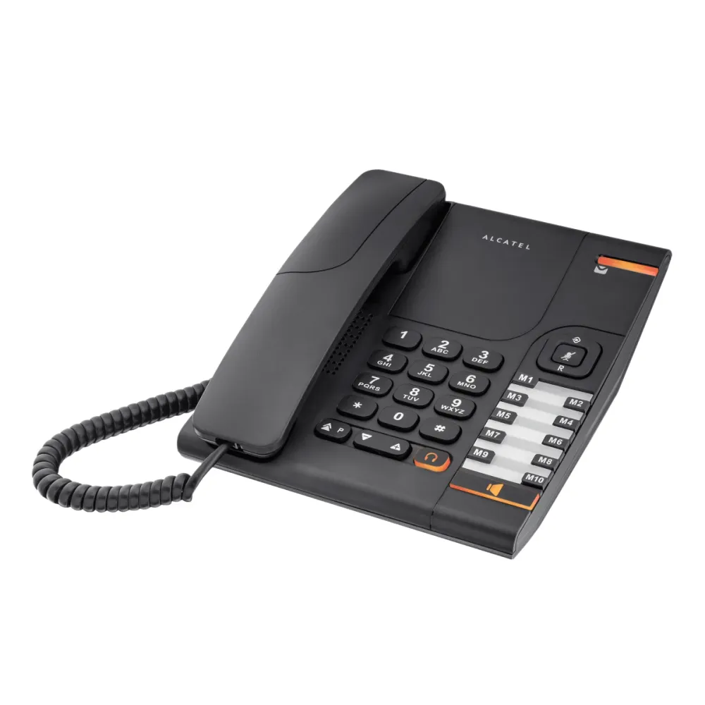 Telefone Fixo Alcatel Temporis 380 Preto