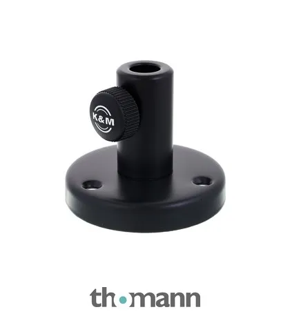 K&M 23855 Table Flange Black