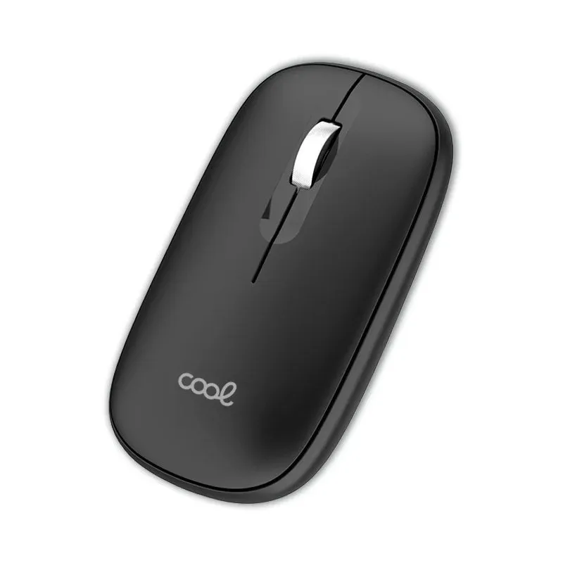 Cool Slim Rato Sem Fios 2-em-1 (Bluetooth + Recetor USB) Preto