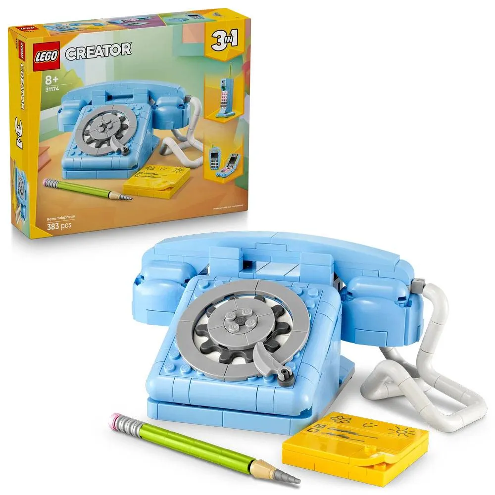 LEGO Creator 3em1 Telefone Rétro - 31174