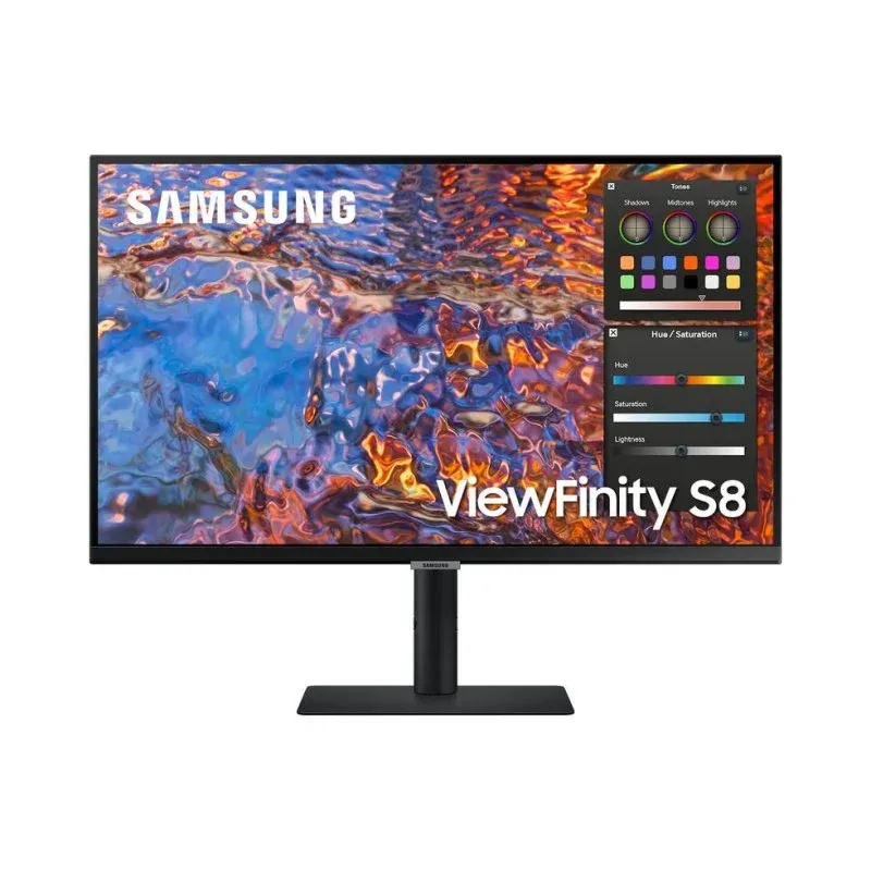 Monitor Samsung S80PB 27" UltraHD 4K 60Hz IPS HDR400 Hub USB-C Preto 5ms