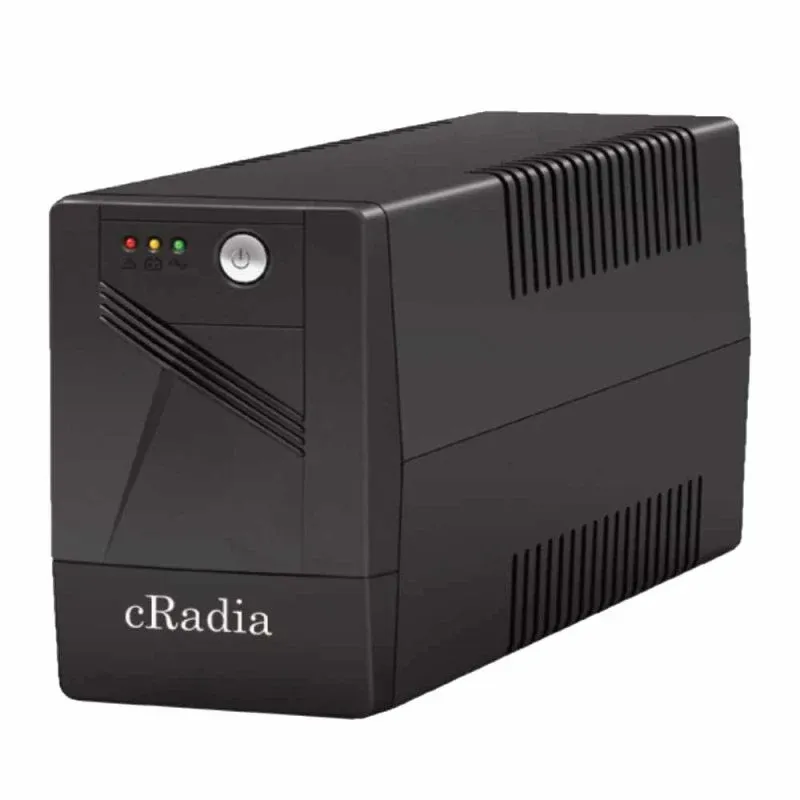 SAI cRadia London UPS Interativa 1020 VA com 2 Saídas AC Schuko