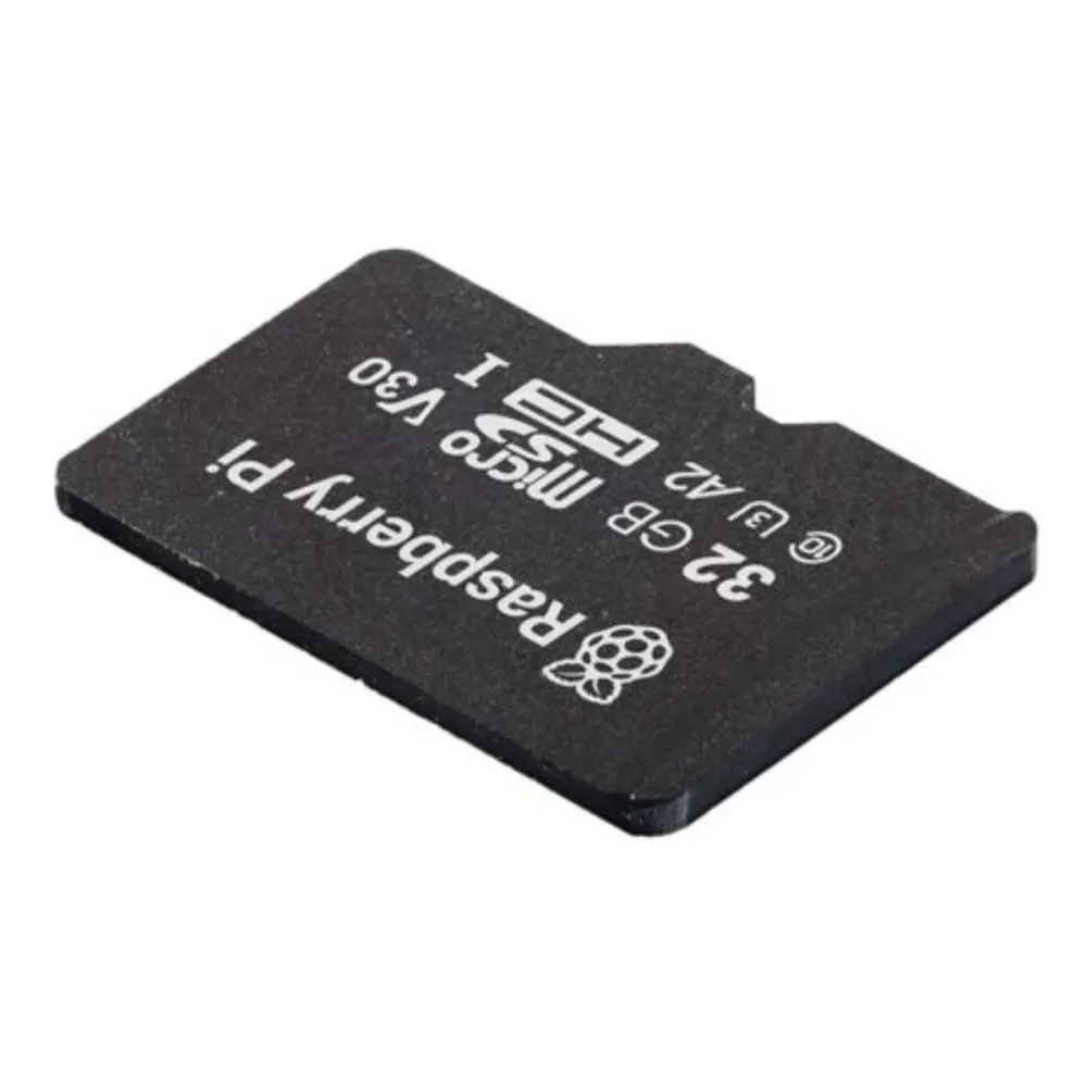 Cartão de Memória Raspberry Pi 32GB microSDHC Classe 10 c/Adaptador