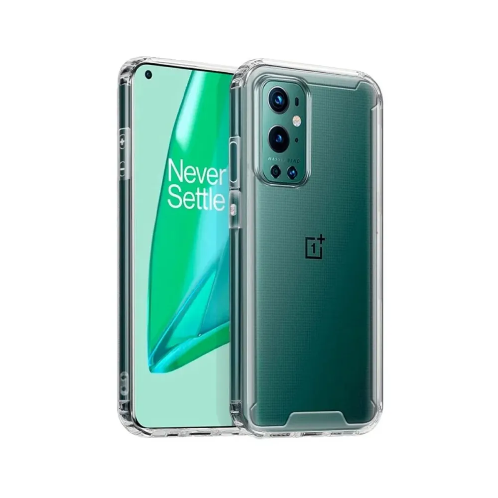 Capa Apokin Silicone Reforçado OnePlus 9 Pro Transparente