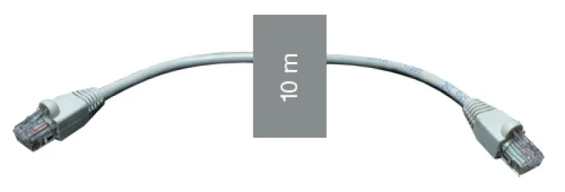 Cabo UTP Cat 6 10m Cinzento - TF-5201-GS-10
