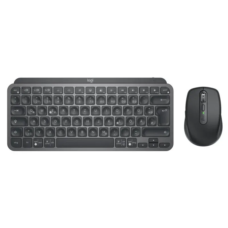 Teclado Logitech MX Keys Mini Bluetooth compacto sem fios com rato incluído