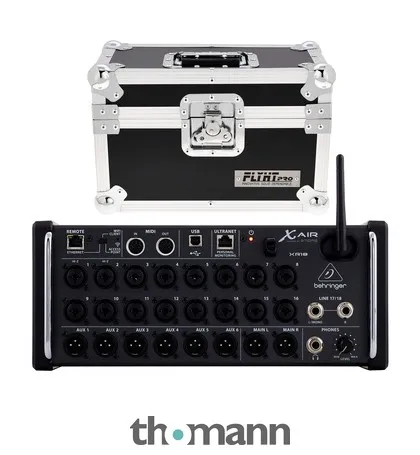 Behringer X Air XR18 Flyht Case Bundle