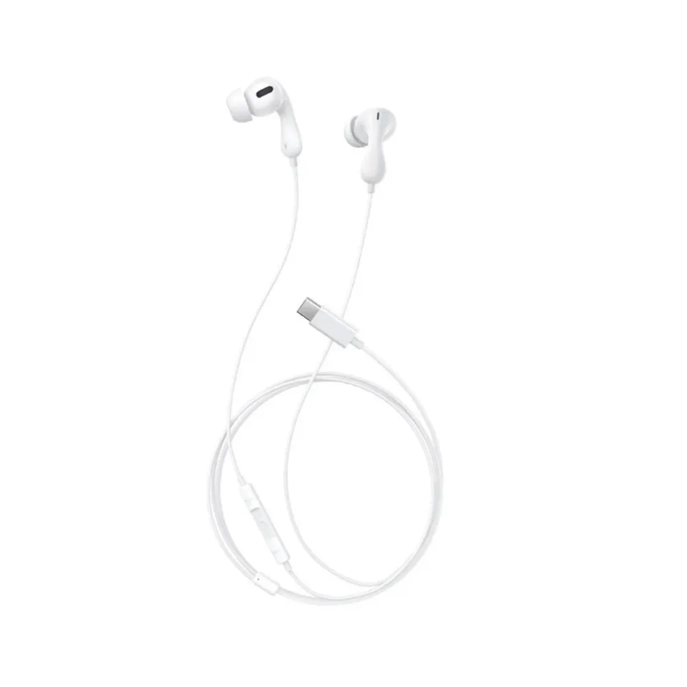 Auriculares Baseus Encok CZ20 USB-C Brancos