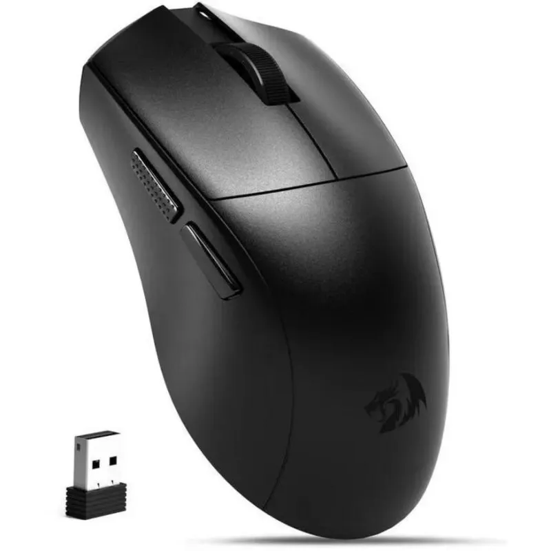Ratón Redragon M821 Wireless Tri-Mode 12800 DPI Preto 7 Botões Programáveis