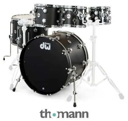 DW Satin Oil Ebony Set 6pcs
