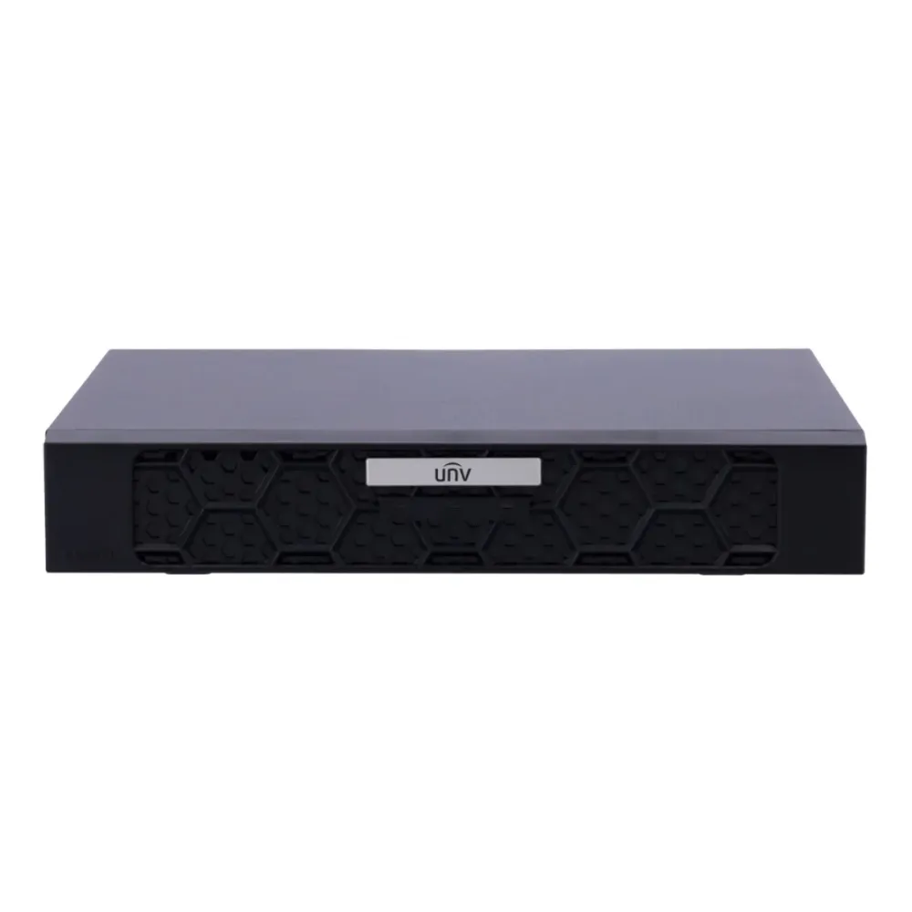 Gravador NVR Uniview Prime 4 Canais IP AcuSearch Preto - UV-NVR501-04B-IQ