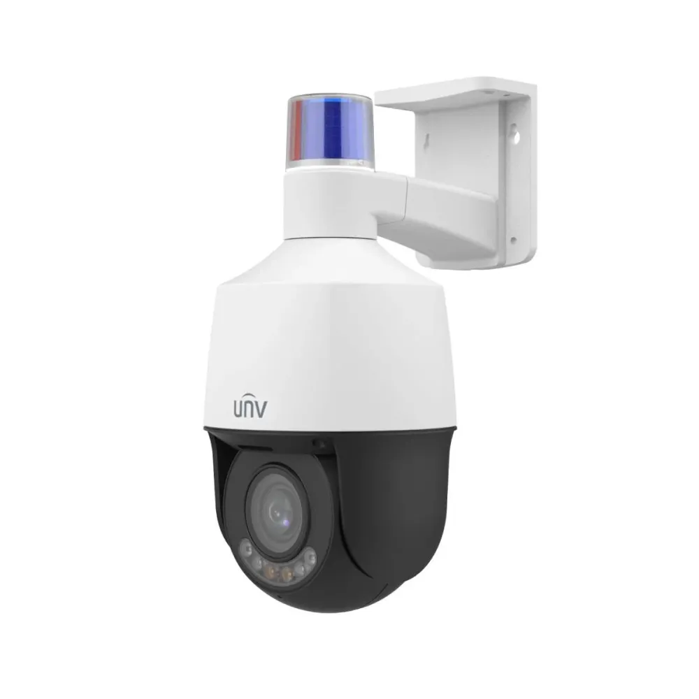 Câmara de Segurança IP Uniview Easy PTZ 5MP 2.7-13.5mm PoE IP66 LightHunter Branca - IPC6315LFW-AX5C-VG1