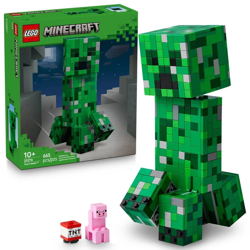 LEGO Minecraft: O Creeper™ | Idades 10+ | 665 Peças | Item 21276