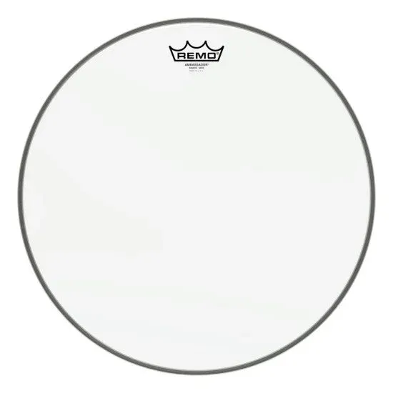 Remo 16" Ambassador Hazy Snare Side