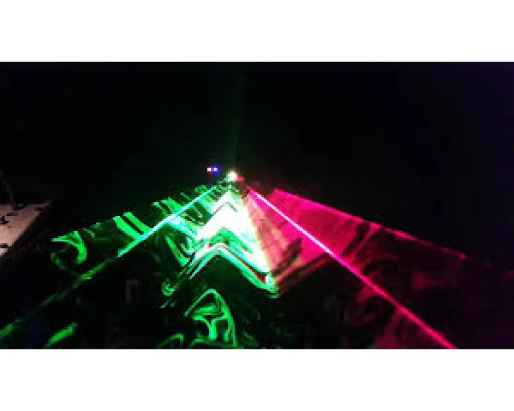 Art System VS-101 c - rgb 3d animation - Blue 150mw, Green 80mw, Red 200mw
