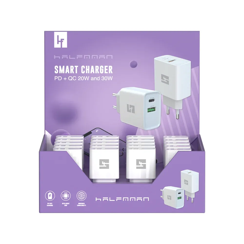 Stand Carregador halfmman 20uni (15*20w 5*30w)
