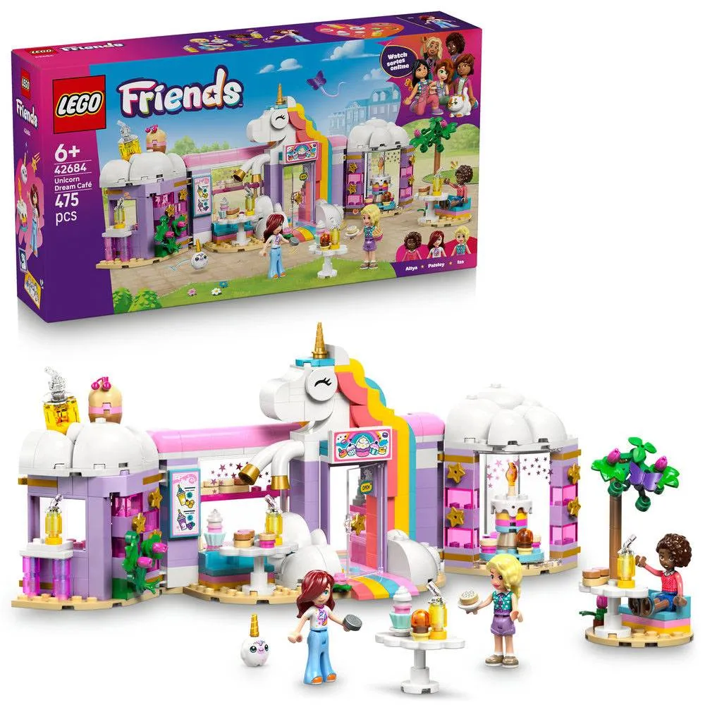 LEGO Friends: Café Unicórnio dos Sonhos | Idades 6+ | 475 Peças | Item 42684