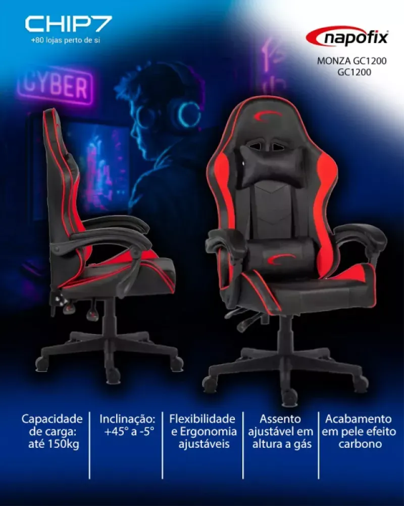 Cadeira Gaming Napofix MONZA GC1200
