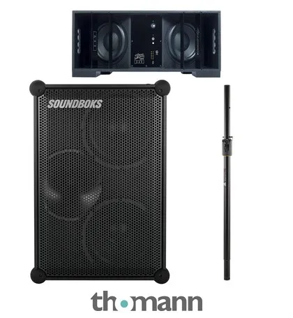 Soundboks 4 Black + Sub Portable Bundle