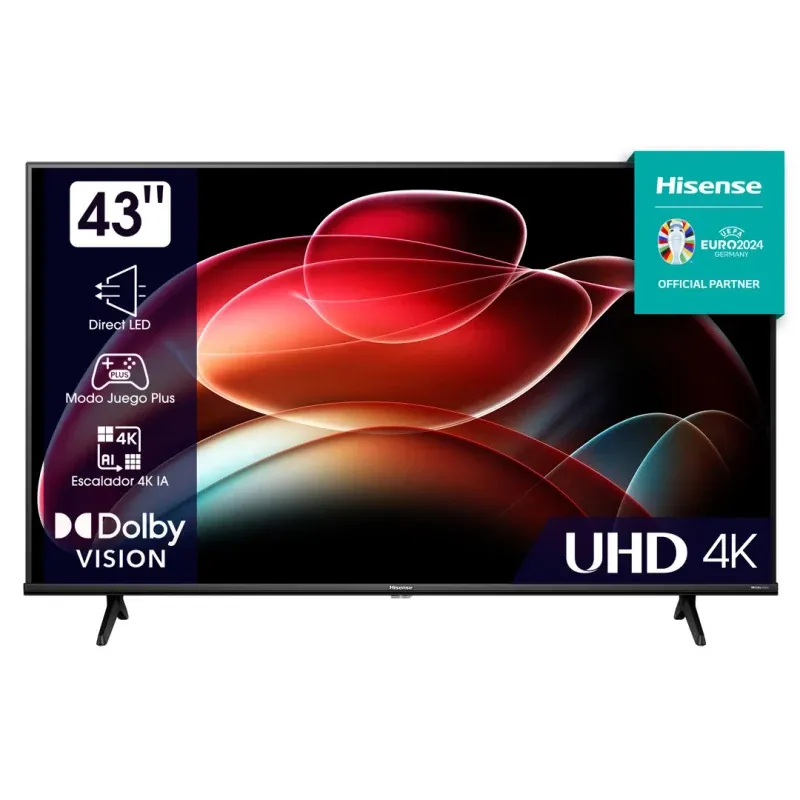 Televisão Hisense 43A6K 43" LED UltraHD 4K HDR10+