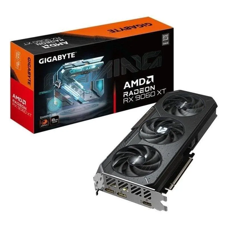 Placa gráfica GIGABYTE Radeon RX 9060 XT GAMING 8GB GDDR6 PCIe 5.0