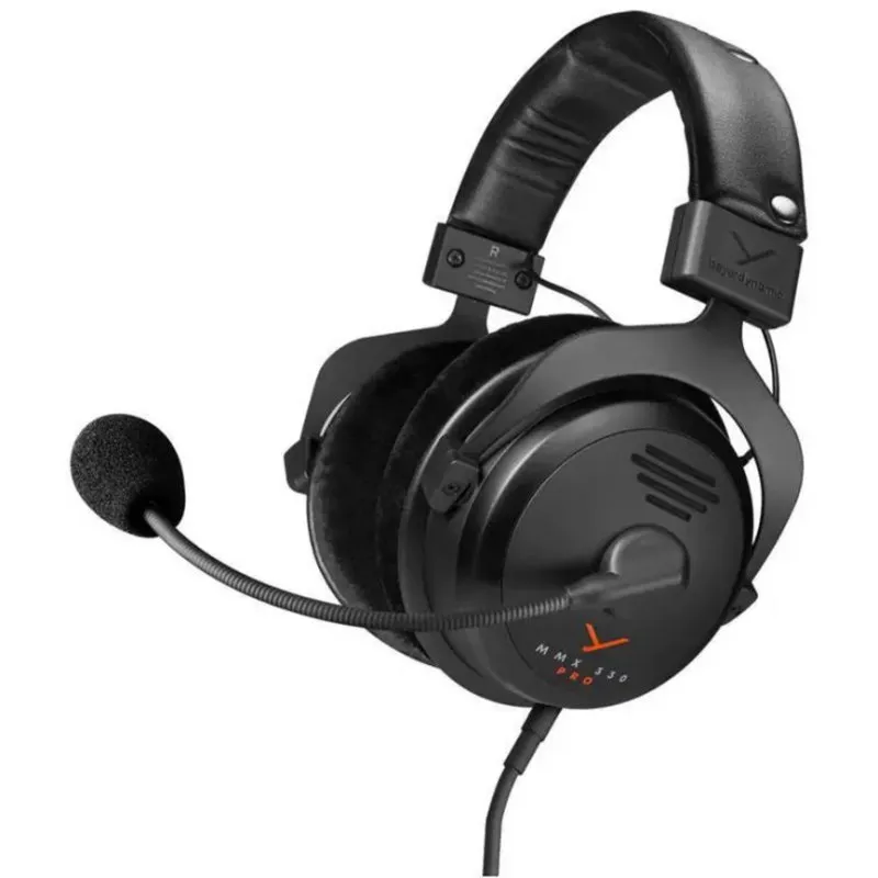 Auriculares Beyerdynamic MMX 330 PRO com fio 3,5 mm Gaming abertos pretos