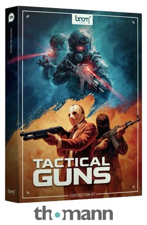 BOOM Library Tactical Guns Construction Kit