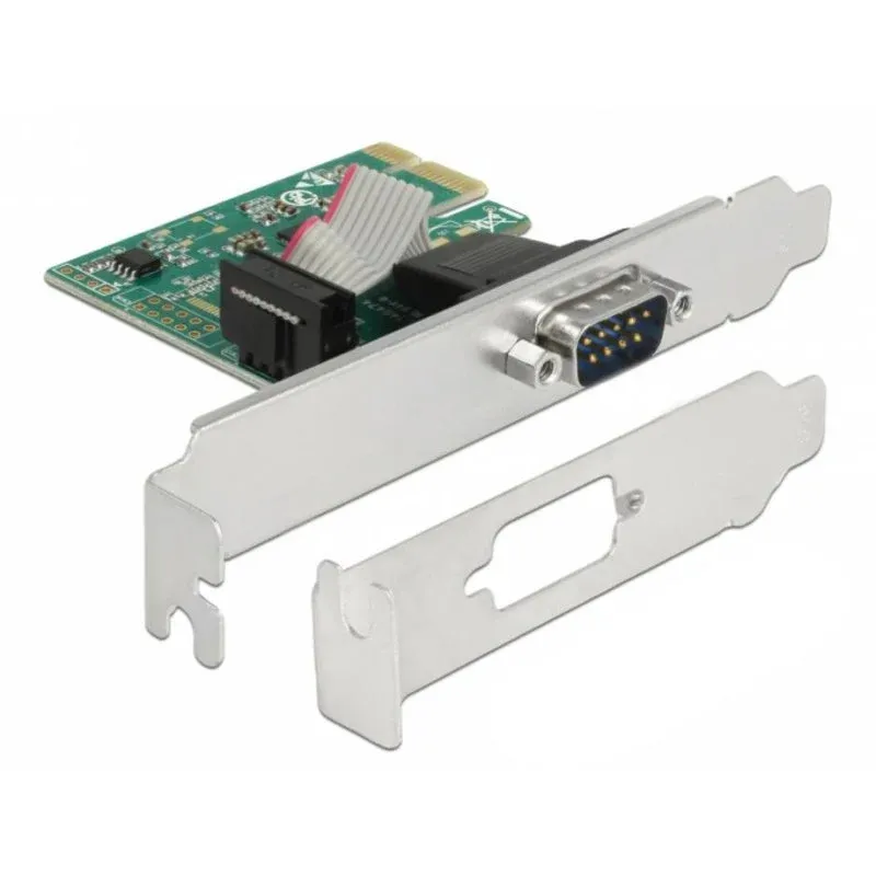 Tarjeta de Rede DeLock 89948 PCI Express RS-232 230,4 Kbit/s Baixo Perfil