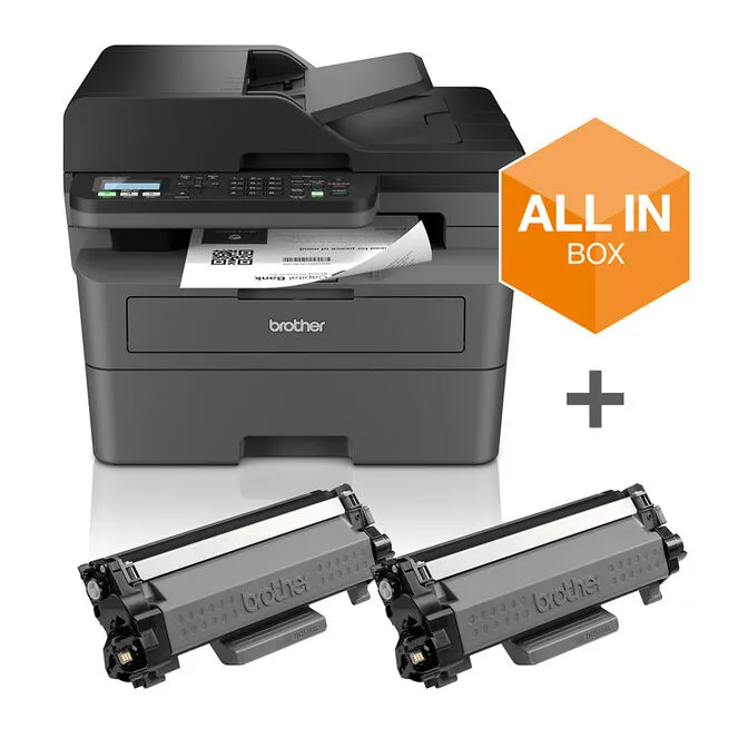 Impressora Multifunções a Laser Brother MFC-L2827DWXL WiFi