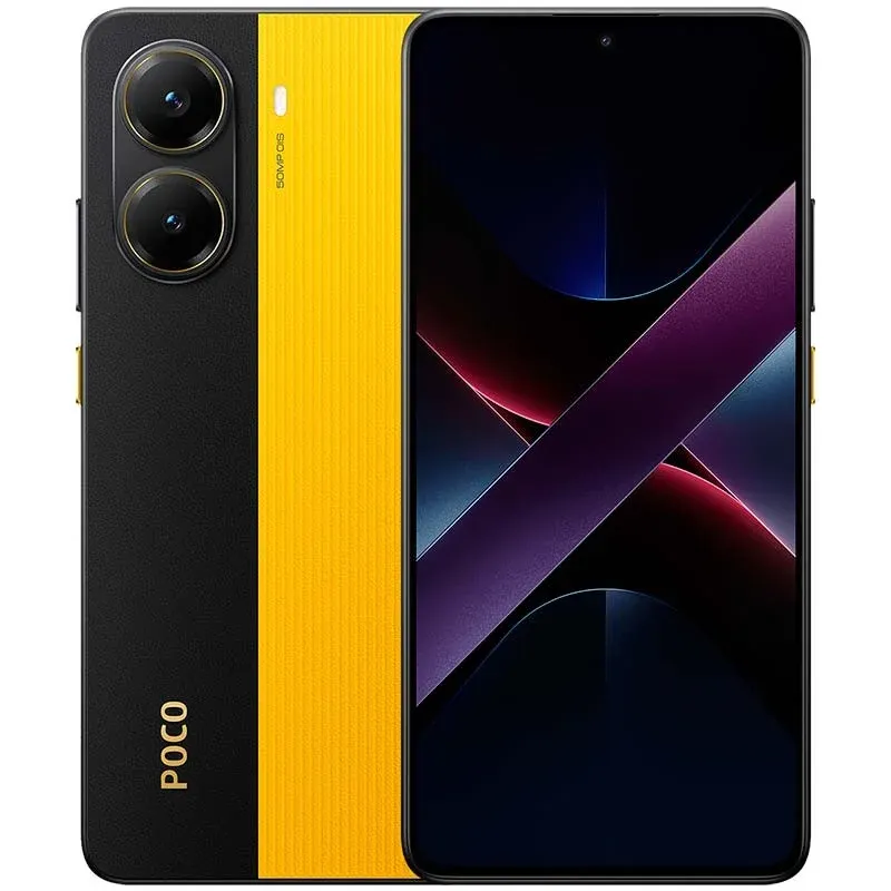 Smartphone Xiaomi Poco X7 Pro 5G 6.67" Dual SIM 12GB/256GB Amarelo/Preto
