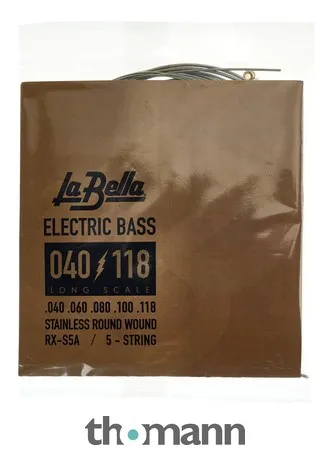La Bella RX-S5A Bass RWSS