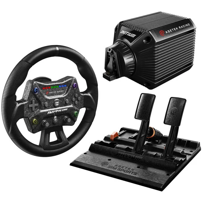 Conjunto Asetek SimSports Initium Racing Bundle para PC