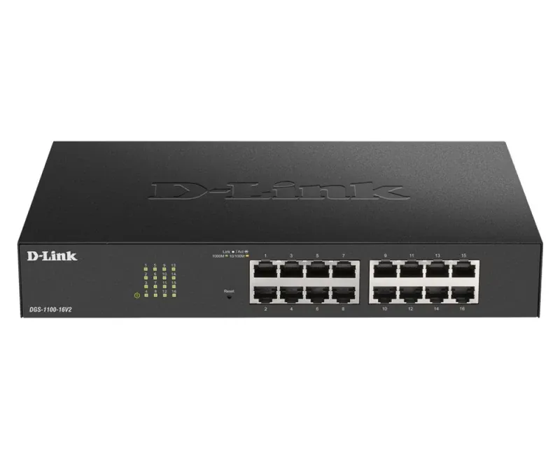 Switch D-LINK 16 Portas GIGABIT SMART MANAGED SWITCH