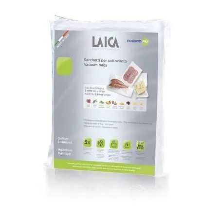 Pack 50 Sacos de Vácuo VT3504 20x28 cm Laica
