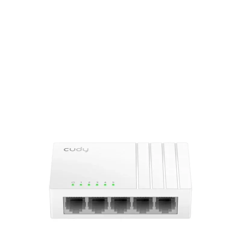 Switch Cudy GS105U 5 Portas Gigabit USB Montagem na Parede