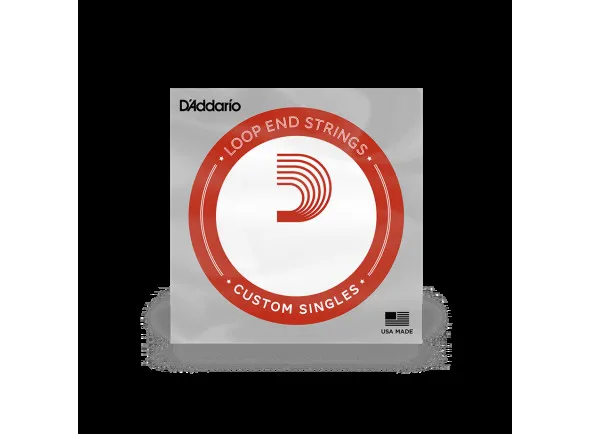 Daddario LE053PB Single Phosphor Bronze Wound 053 Loop End