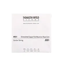 Corda Individual Guitarra Clássica Thomastik KR31 Flat Wound 5ª A Lá