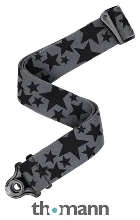 Daddario Auto Lock Strap Skater Stars