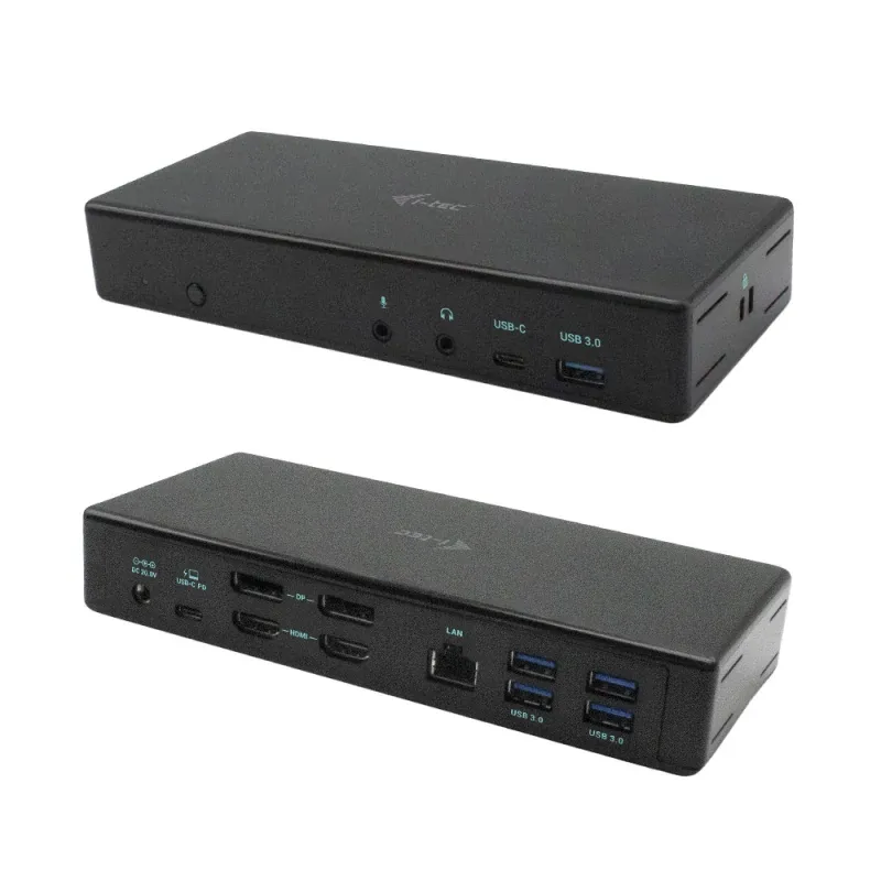 Docking Station i-tec USB-C 4x Display com alimentação até 85 W - s/Carregador