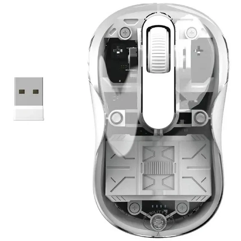 Ratón Mobility Lab ML316536 Sem Fios RF USB Branco Ambidestro 3 Botões