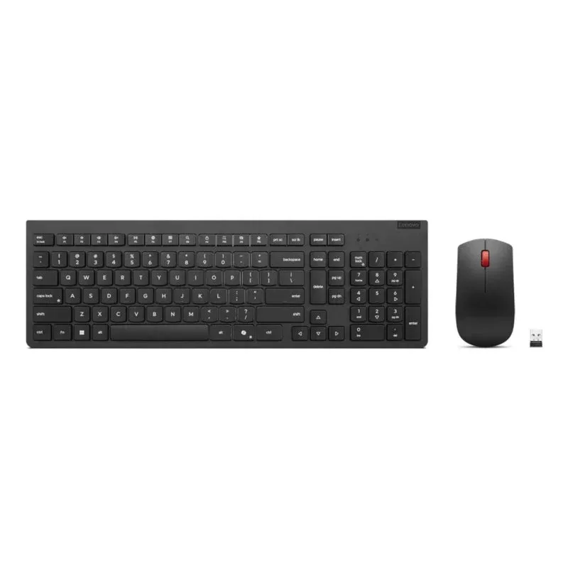 Teclado Lenovo 4X31R64467 completo sem fios com rato ótico incluído