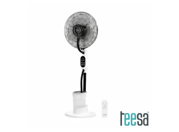 TEESA Ventoinha de Pé C/ Nebulizador 75W Ø43cm